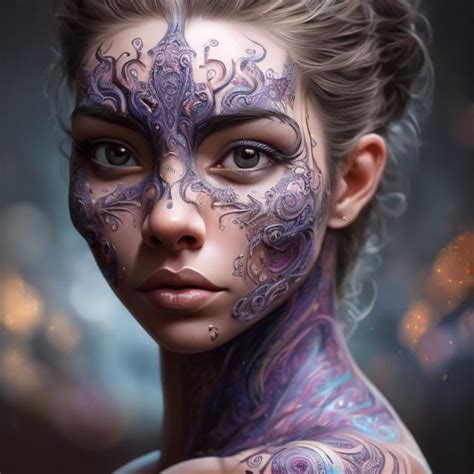 Hyper Realistic Of Bold And Beautiful Girl Beautifu