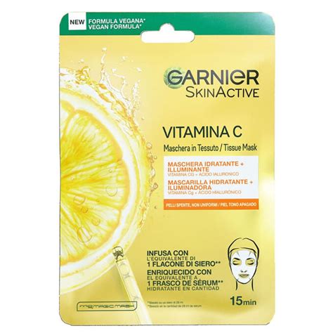 Garnier SkinActive Vitamina C Mascarilla Hidratante E Iluminadora 1