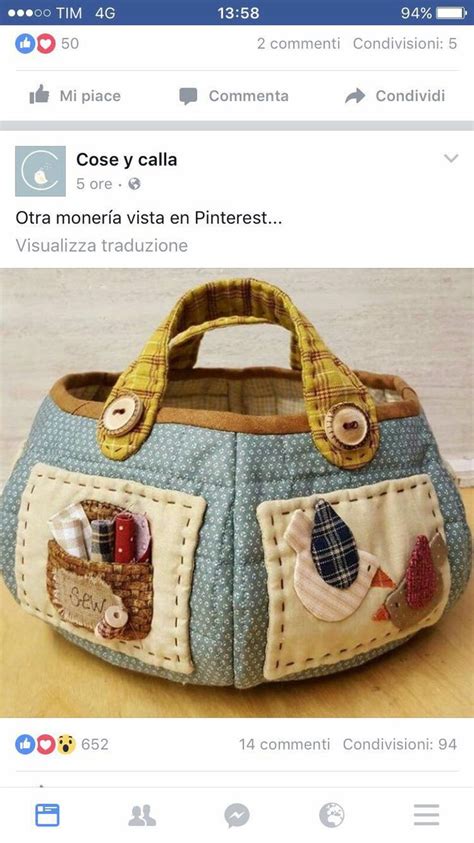 1000 Images About Couture Sacs Pochettes Paniers Trousses On Pinterest