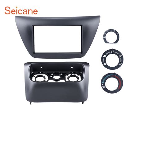 Seicane Panel De Radio De Coche 2DIN Marco De Fascia 178x100mm DVD