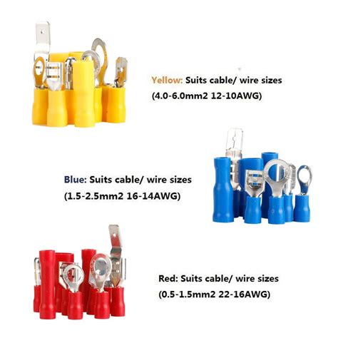 Terminales Electrical Cable Lugs Wire Termination Crimp Copper Round