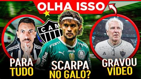 Gustavo Scarpa No Galo Olha O Que Menin Falou Grande Revela O