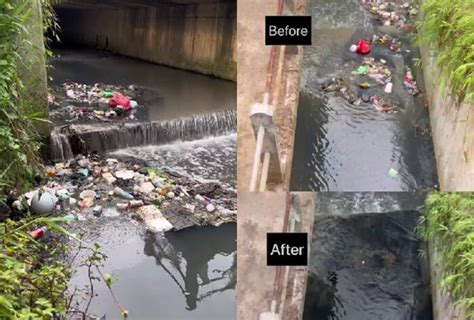 Viral Aksi Sekelompok Pemuda Bersihkan Sampah Di Sungai Banjir Pujian