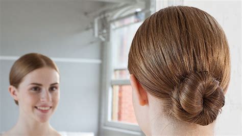 Hair Style How To Low Slick Bun YouTube