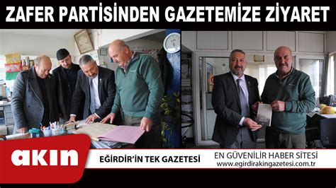 ZAFER PARTİSİNDEN GAZETEMİZE ZİYARET