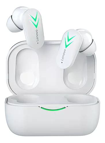 Fone Ouvido Gamer In Ear Bluetooth Lenovo Pods Xt Ac Cor Branco