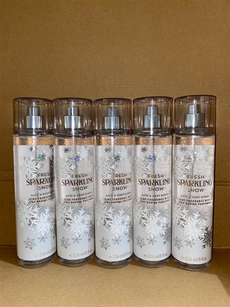 Fresh Sparkling Snow Body Mist Beauty Personal Care Bath Body