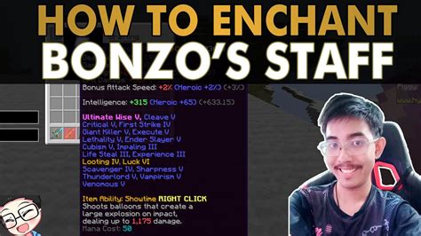 Outdated How To Enchant Ultimate Wise Bonzo S Staff Hypixel