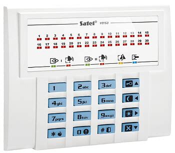 KEYPAD FOR ALARM CONTROL PANEL VERSA LED BL SATEL LED Keypads Delta