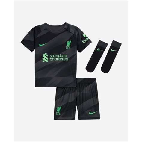 LFC Nike Infants 23/24 Black Goalkeeper Kit