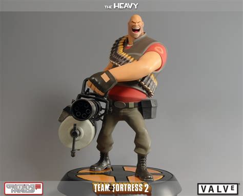 Team Fortress 2 The RED Heavy Statue Gaming Heads