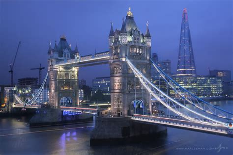 London Twilight | Tower Bridge and The Shard - River Thames - London ...