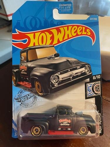 2019 HOT WHEELS ROD SQUAD SERIES CUSTOM 56 FORD TRUCK Kendres Speed Shop Black EBay