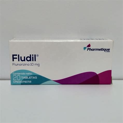 MEDICINA FLUDIL 10 MG X 20 TAB PHARMETIQUE Sihay