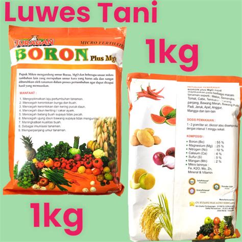 Jual Pupuk Boron Plus Mgo Juragan Micro Fertilizer Untuk Tanaman Anti