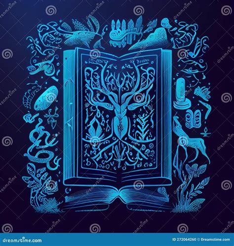 Magical Book Illustrations Of Mythical Creatures Made With Generative