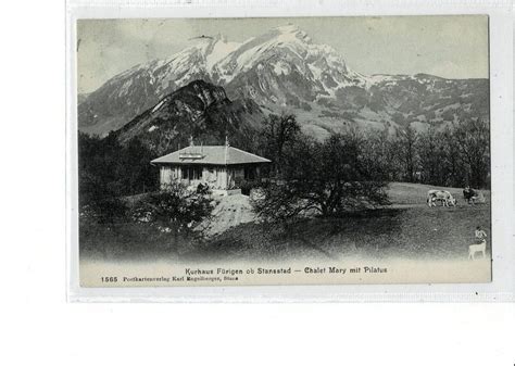 Kurhaus FÜRIGEN ob Stansstad Chalet Mary NW gel 1908 Kaufen auf