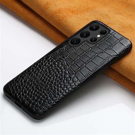 Carcasa Funda De Cuero Genuino Para Samsung Galaxy S S S S