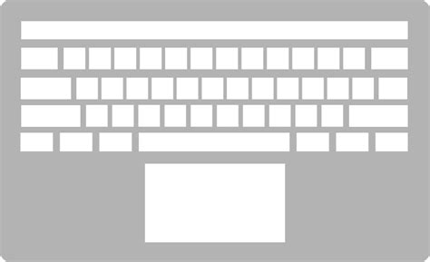 Laptop Keyboard Vector Icon - [Free Download] - (SVG and PNG)