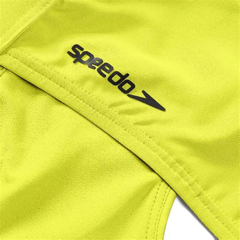 Speedo Solid Convertible Bikini Top Yellow Swiminn