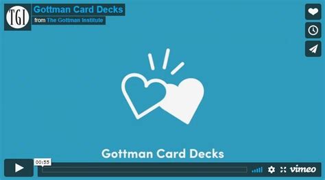 Gottman Card Decks App | Deck of cards, Couples communication, Gottman