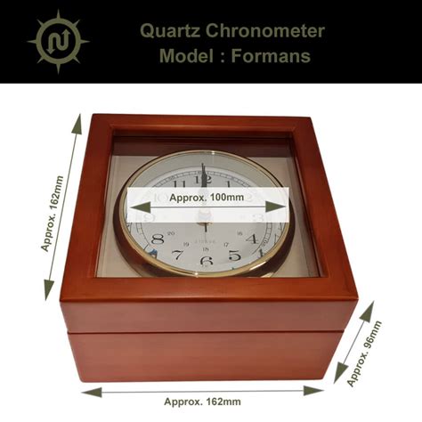 Buy FORMANS Quartz Chronometer In Wooden Case In Singapore