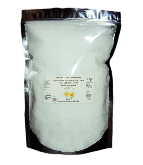 Kg Pure Msm Powder Crystals Pure Methylsulfonylmethane Dimethyl