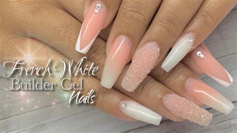 Builder Gel Nails Tutorial French White Builder Gel The Gel Bottle