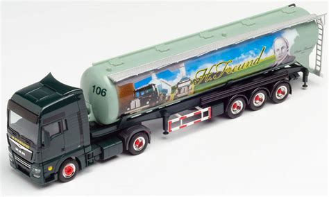 Herpa Man Tgx Xxl Bulk Semitrailer Spedition Freund