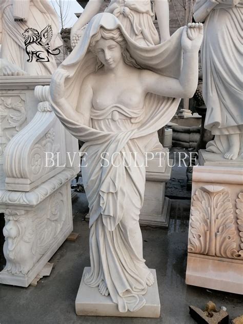 Life Size Marble Stone Nude Half Naked Woman Statue Sculpture Marble