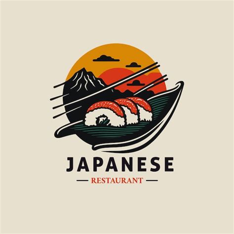 Premium Vector Logo Japanese Restaurant Sushi Logo