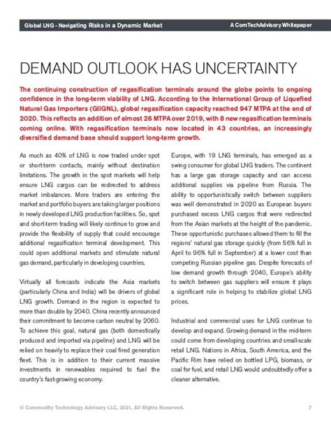 Global LNG Navigating Risks In A Dynamic Market PDF