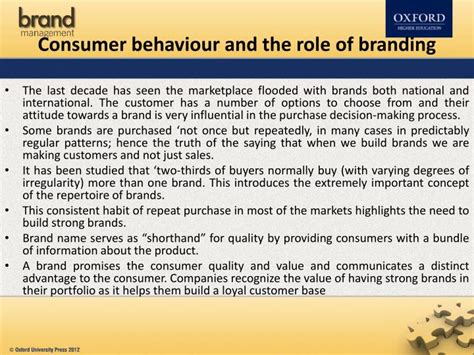 Ppt Chapter 7 Consumer Behaviour And Brand Buying Decisions