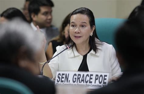 Grace Poe Dict Must Prove It Deserves P Million Secret Fund