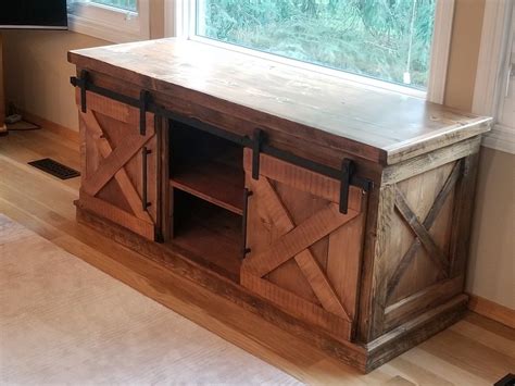 Entertainment Center Made From Reclaimed Barnwood By Rockwood Designs Rustic Furniture Tony