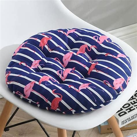 Coussin De Chaise Rond Coussins Avec Attaches Si Ge Matelass S Pour