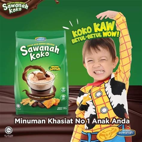 Minuman Sawanah Koko Sachets Gx Sachets Shopee Malaysia