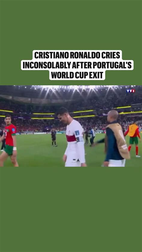 Cristiano Ronaldo Cries Inconsolably After Portugals World Cup Exit