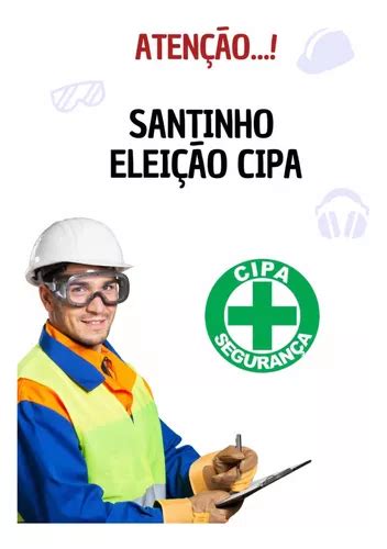 100 Santinho Eleição Cipa Personalizados Cartão 7x10cm Parcelamento