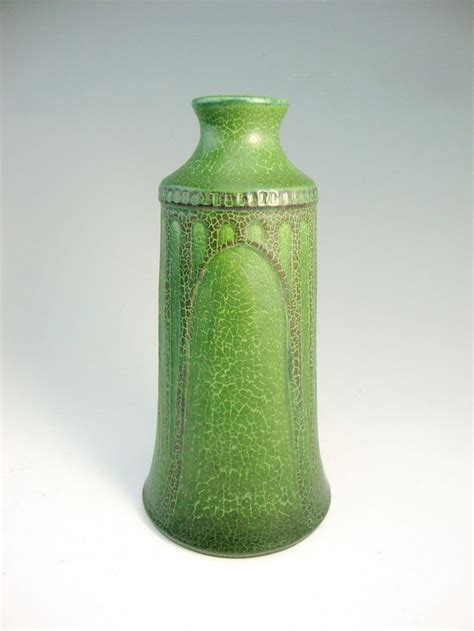 Ephraim Faience Pottery Experimental Bridge Vase By Kevin Hicks