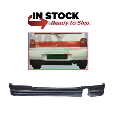 Perodua Kancil Rear Back Skirt Model Sporty Style Lower Lip Spoiler