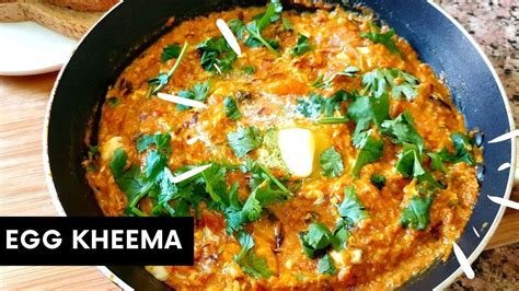 Creamy Simple Egg Kheema Egg Kheema Masala Recipe Best Side Dish For Chapathi Egg Recipe