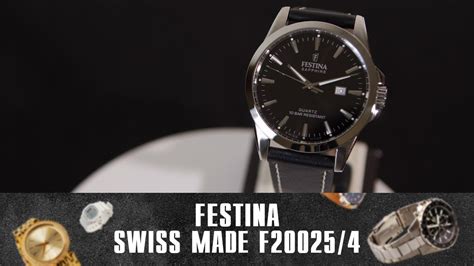 FESTINA SWISS MADE F20025 4 Огляд Review by secunda ua YouTube