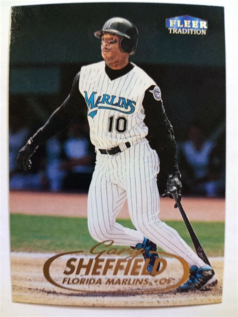 1998 Fleer Tradition 6 Gary Sheffield For Sale Online EBay