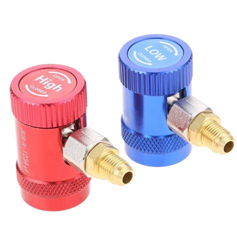 Buy Adapter Refrigerant R1234yf Quick Couplers 1 4 Male Port High Low