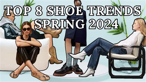 Top 8 Shoe Trends For Spring 2024│fashionable Women S Shoes Youtube