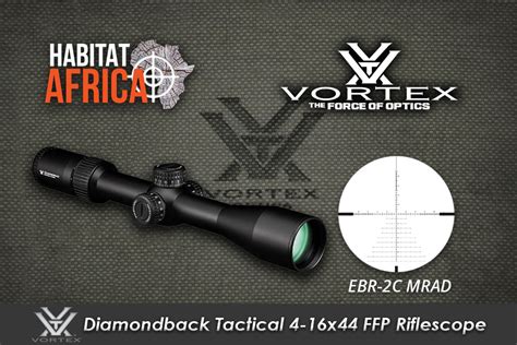 Vortex Diamondback Tactical 4 16x44 FFP Riflescope EBR 2C MRAD Reticle