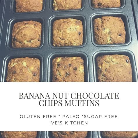 These Banana Chocolate Chips Muffins Are Made With Real Food