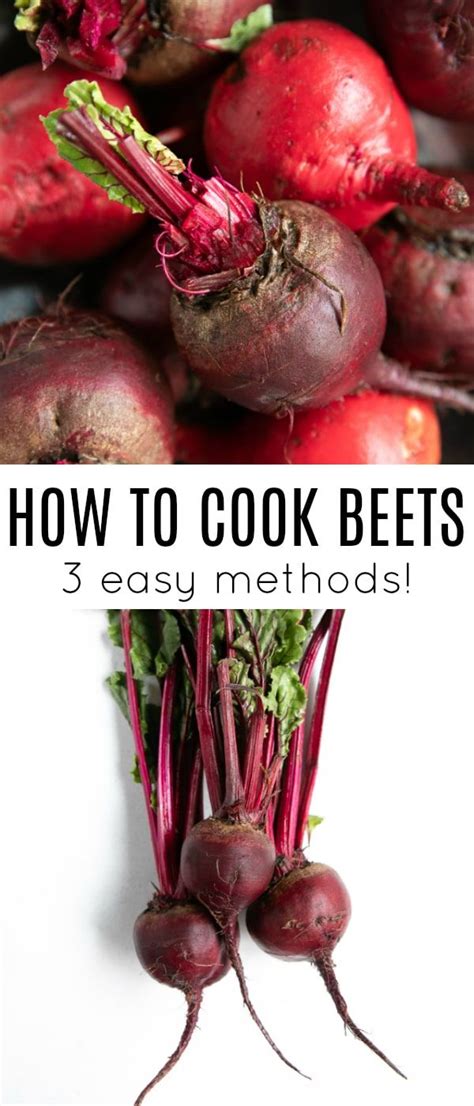 How To Cook Beets Methods