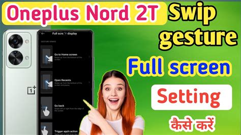 How To Set Full Screen Display In Oneplus Nord 2t 5g Oneplus Nord 2t